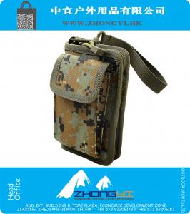 Outdoor Hunting Molle 1000D Nylon Zakje met toebehoren Militaire Camouflage multifunctionele Wallet Tactical Portable EDC gereedschapszaktabel