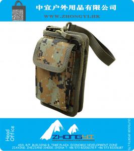 Открытый Охота Molle 1000D Nylon Аксессуар Чехол Военный камуфляж Многофункциональный кошелек Tactical Портативный карманный EDC инструмент