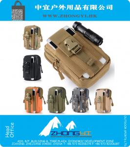 Outdoor Sports Molle Running Bag Fanny Phone Pouch Belt Bag EDC Camping Hiking Running Waist Pouch Wallet