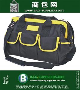 Tissu PVC sacs à outils Oxford imperméable sac à main de cas de boîte à outils avec ceinture Knapsack