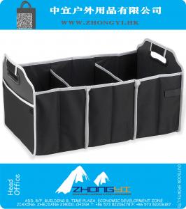 Portable Collapsible Folding Flat Trunk Auto Organizer