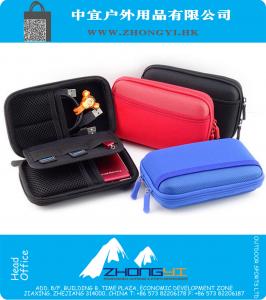 Portátil produtos digitais Gadget bolsa de viagem saco de armazenamento para fone de ouvido USB saco impermeável Flash Card Disk SD Cabo de dados