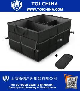 Premium Quality Auto Trunk Organizer For Car, SUV, Truck - Durable Collapsible Cargo Storage