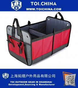 Premium Trunk Organizer Basket with Multiple Compartment Foldable