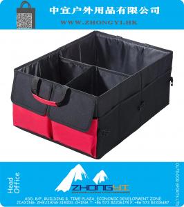 Premuim Auto Trunk Organizer by Lonfly for Car,SUV,Minivan,Trunk Durable Collapsible Cargo Storage