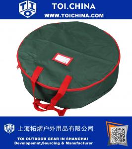 Primode Xmas Wreath Storage Bag with Handles Durable Polyester Storage Bag