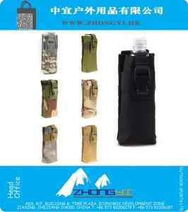 Tactical Army Molle Water Bottle Pouch Sports Bag Combined Open Top Water Bottle Bag Military Outdoor Water Pack