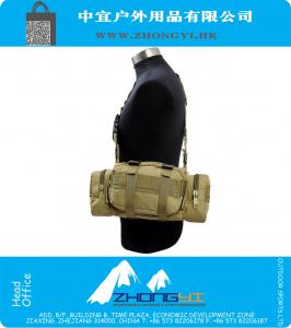 Tactical caça as forças armadas camuflam o Messenger Shoulder Bag Bag Esporte Camping Caminhadas Viagem Ciclismo Belt Pouch pacote de ferramentas