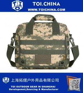 Tactical Molle Bolsa crossbody sacos, Outdoor Tablet Messenger Bag Bolsa de Ombro