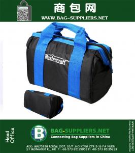 Tool carry case zipper closure TOOL BAG color black overall handle strap organizer case