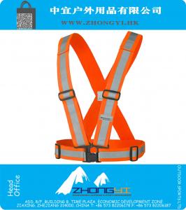 Traffic Safty Reflective Harness With Belt