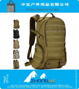 Unisex Tactical Outdoor Backpack desgaste Nylon moda de lazer Sports Digital Camo 35L Waterproof Travel Bag