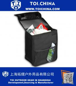 Universal Reizen draagbare auto prullenbak - Zwart Premium Quality Luxury Compact Water Proof Litter Bag