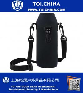 Water Bottle Holder 40 oz Carrier Pockets