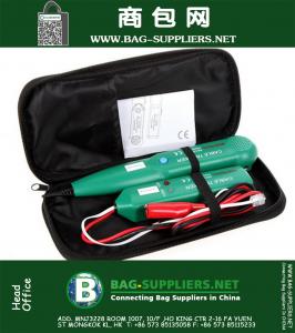 Wire Network Telefoon Kabel Tester Lijn Tracker met draagtas Telefoon Networking tools Bag