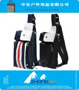 Femmes Organisateur Sport Mode Messenger épaule Cross-Package Hommes Voyage Messenger imperméable ceinture sac autour Sac bandoulière