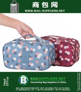 Women Travel Bra Underwear Lingerie Organizer Bag Cosmetic Makeup Toiletry bag Waterproof Wash Storage Case Bag