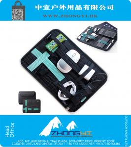 Wrap Case Cover Accueil Organisateur Voyage Tablet numérique sac de rangement souple dans des sacs Gadgets électroniques poche arrière