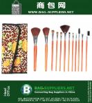 wood cosmetic tool kit