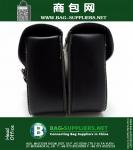 Motorcycle PU Leather Saddlebags Saddle Swingarm Bag Left Right Side Tool Bags 