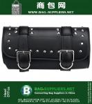 PU Leather Roll Black Bags 