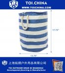 Cotton Fabric Collapsible Laundry Basket