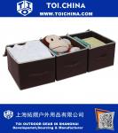 3 Large Foldable Storage Box