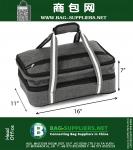 Insulated Expandable Double Casserole Carrier