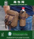 Canvas Hardware Mechanic Tool Bag Belt Utility Kit Pocket Pouch Normal Pack Organizer With Water Bottle Pocket