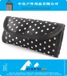 Hook Storage Bag Pouch Polka Dot Print Cover Case Weaving Tool Pouch