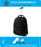 Men High Quality Waterproof Trolley Travel Bag Wheeled laptop Backpack Rolling Duffel Bag Business Computer Bag