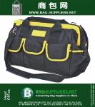 PVC Fabric Oxford Tool bags Waterproof Case handbag Toolkit With Knapsack Belt