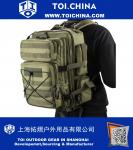 Tático Militar Backpack Mochila, Molle Bug Out Bag Mochilas para Outdoor Caminhadas Camping Trekking Caça 35L Saco
